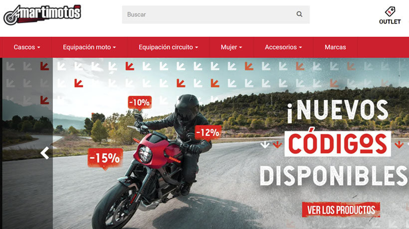 mejores tiendas de motos outlets paginas accesorios equipamiento online fisicas oulet martimotos
